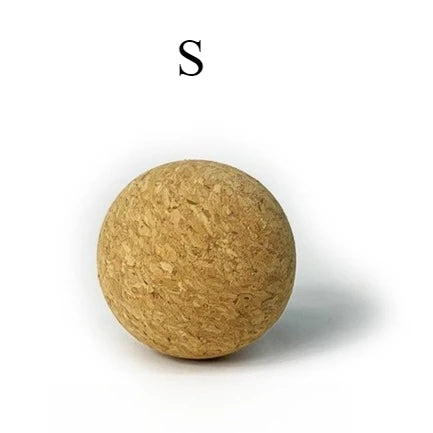 Multi‑Size Cork Massage Ball Set, Myofascial Release Balls, Portable Tool for Yoga Fitness and Daily Body Relaxation