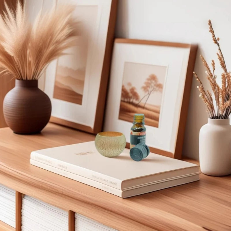 Eco-Friendly Fragrance Diffused Wood Refreshing Sleep Aid For Home Wooden Essential Oil Aromatherapy Diffuser Wooden Diffuser
