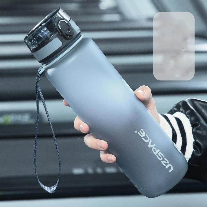 UZSPACE Water Bottles Leak-Proof  Drinking Kettle BPA Free Tritan Sports Cup for Camping Workouts Gym and Outdoor Activity