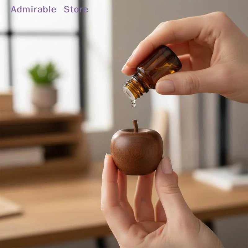 Natural Wooden Essential Oil Diffuser Set 13 Piece Fragrance Aromatherapy for Bedroom Office Stress Release