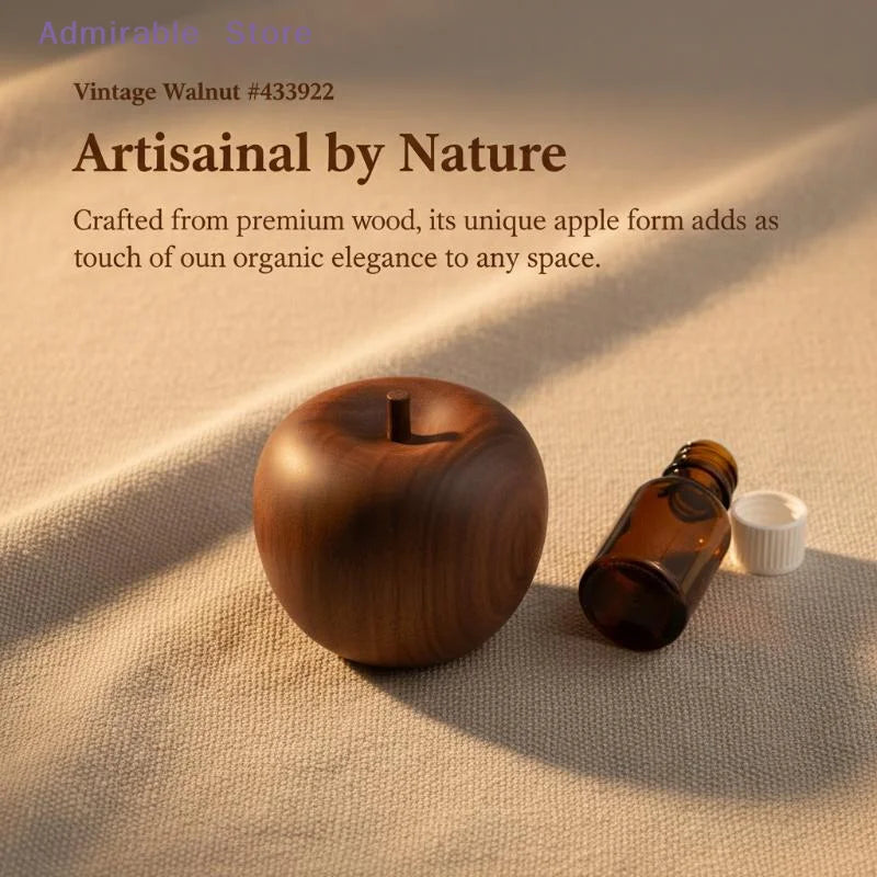 Natural Wooden Essential Oil Diffuser Set 13 Piece Fragrance Aromatherapy for Bedroom Office Stress Release