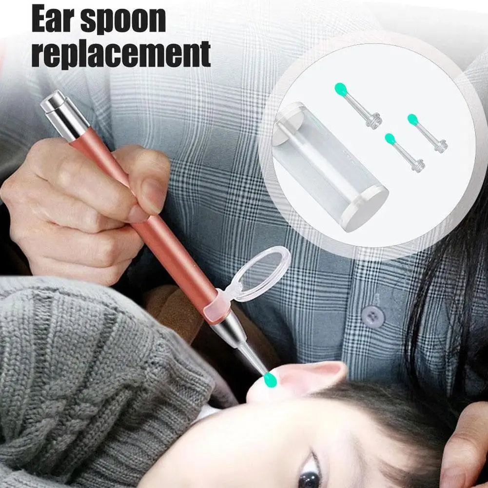 Wireless Smart Visual Ear Cleaner NE3 Endoscope Sticks Kit Tool - Otoscope Ear Wax Removal Camera for Ear Care