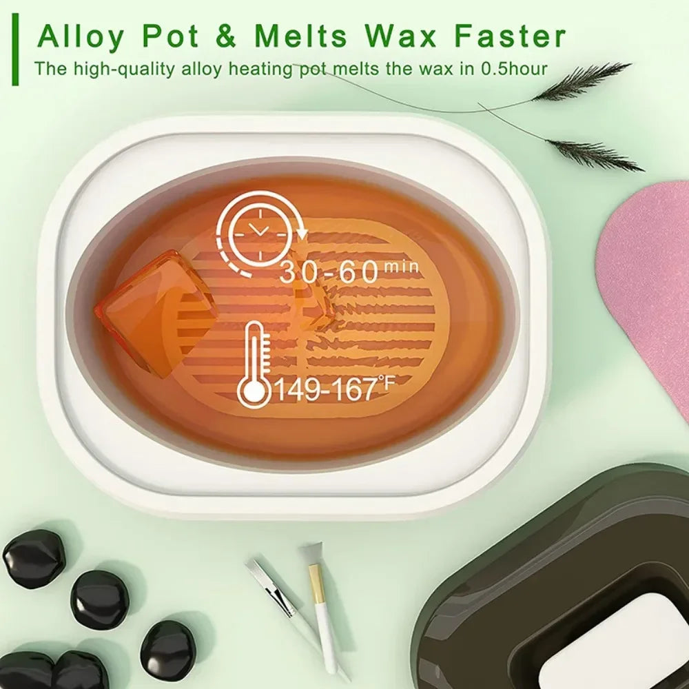 2L Paraffin Wax Machine Paraffin Bath Kit Wax Melts for Feet and Hand Paraffin Wax Warmer Foot Mask Moisturizing Socks