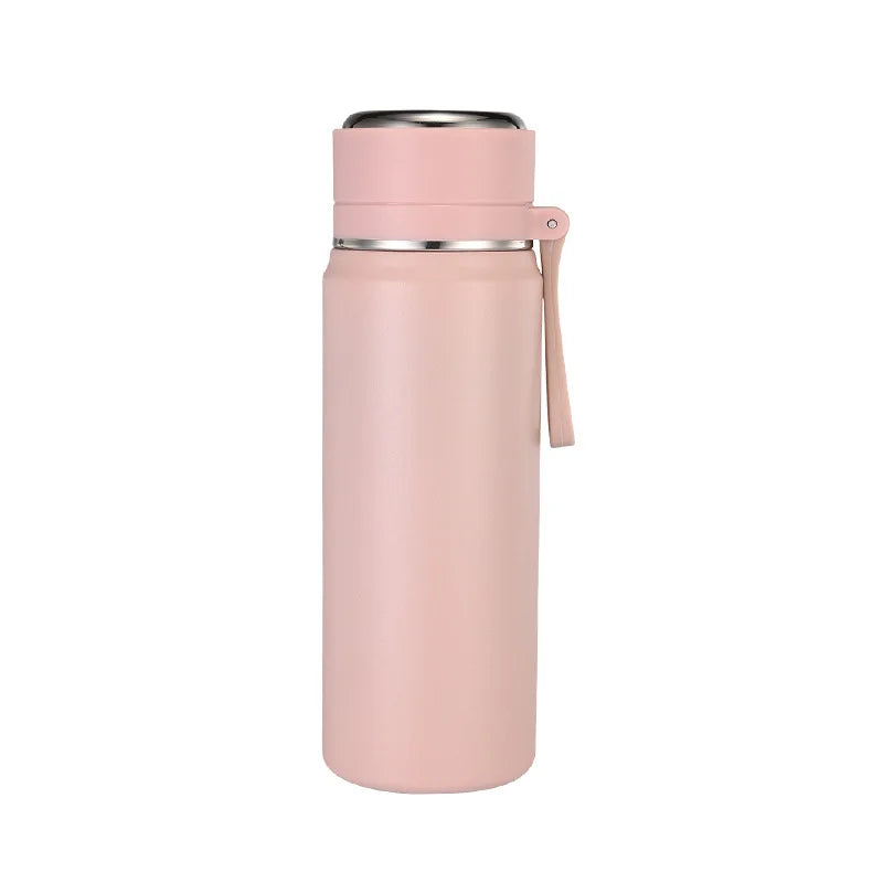 600ml 500ml 350ML Sports Food Thermos Flask Travel Stainless Steel Cute Thermal Thermo Cup Coffee Travel Tea Water Bottles Mugs