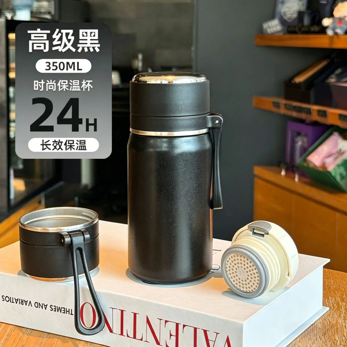 600ml 500ml 350ML Sports Food Thermos Flask Travel Stainless Steel Cute Thermal Thermo Cup Coffee Travel Tea Water Bottles Mugs