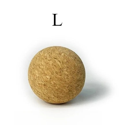 Multi‑Size Cork Massage Ball Set, Myofascial Release Balls, Portable Tool for Yoga Fitness and Daily Body Relaxation