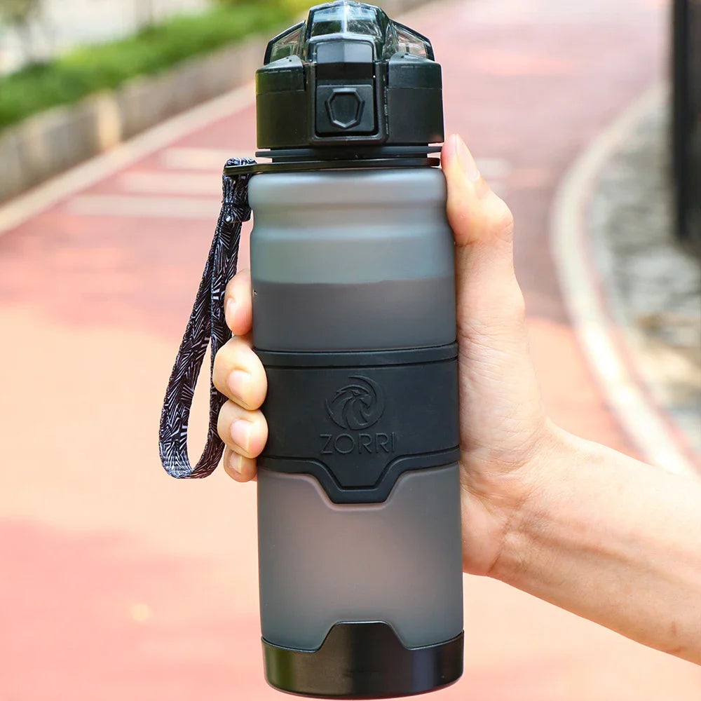 ZORRI Water Bottles Sport BPA Free Portable Leak-proof Gym Outdoor Travel Hiking Bicycle Bottle Water Gourds Garrafas De Agua