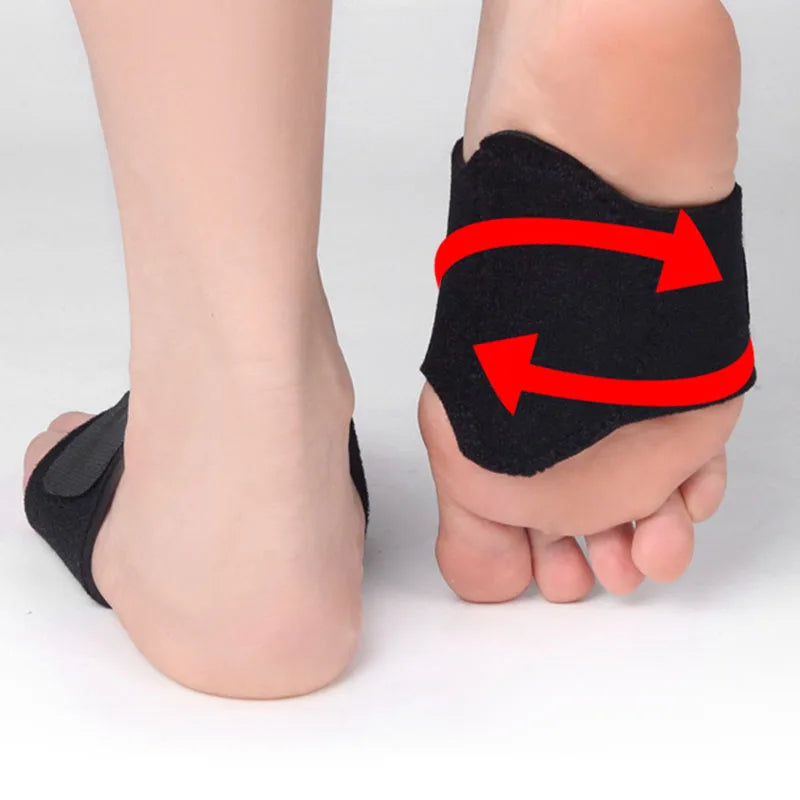 2pcs Compression Arch Support Brace for Men And Women For Flat Feet, High Arches, Fallen Arches, Heel Fatigue