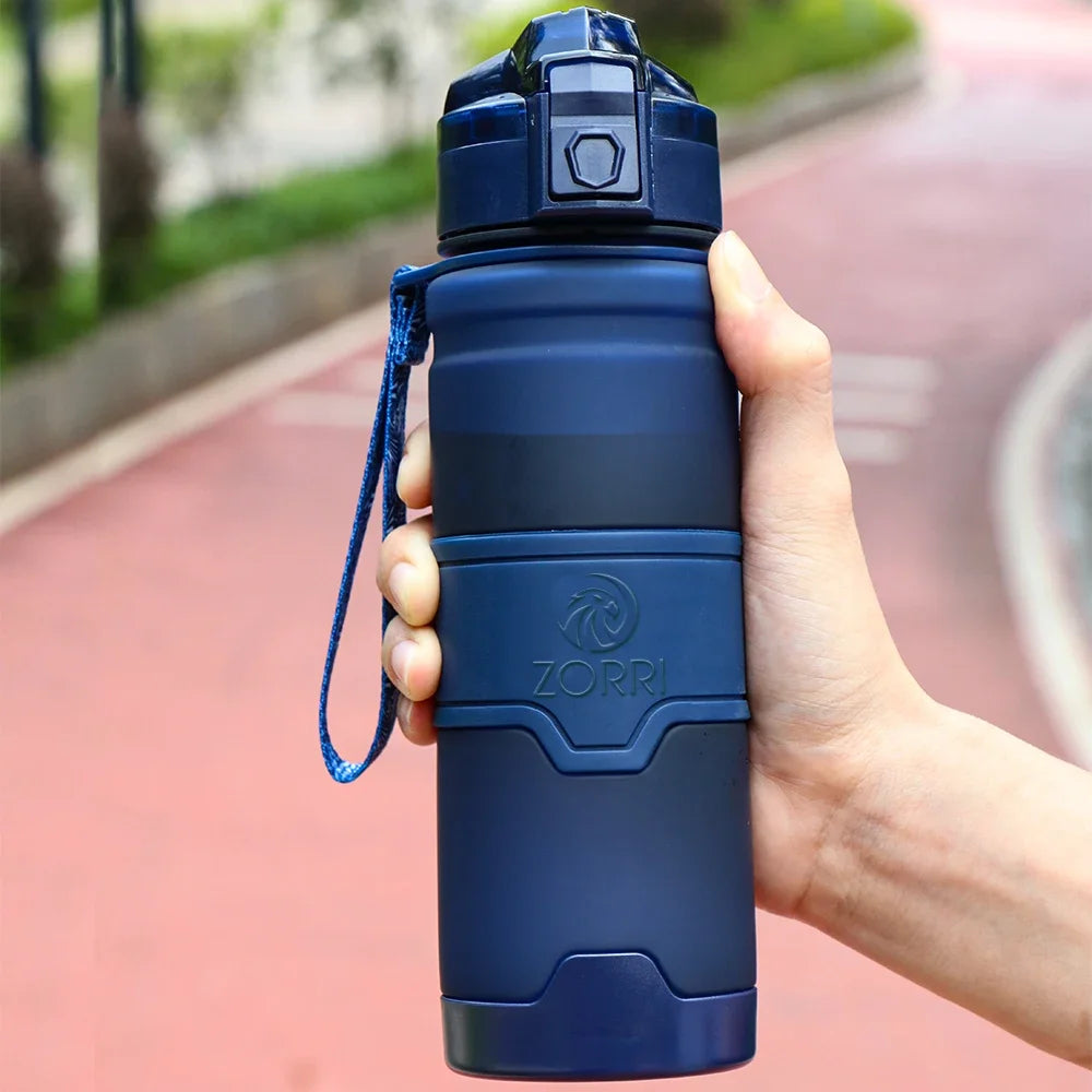 ZORRI Water Bottles Sport BPA Free Portable Leak-proof Gym Outdoor Travel Hiking Bicycle Bottle Water Gourds Garrafas De Agua